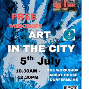 free workshop 3 art in the city sun 5th july
